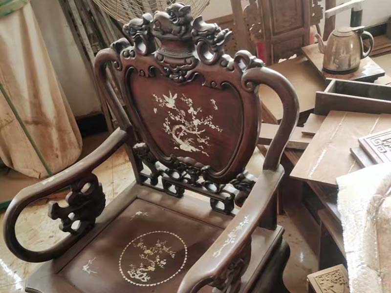 南昌旧红木家具维修